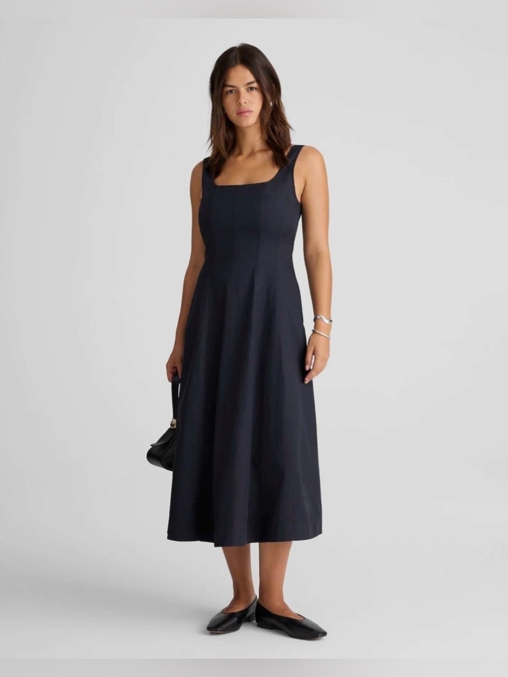 NWT Madewell Rylee Dress Linen & Cotton